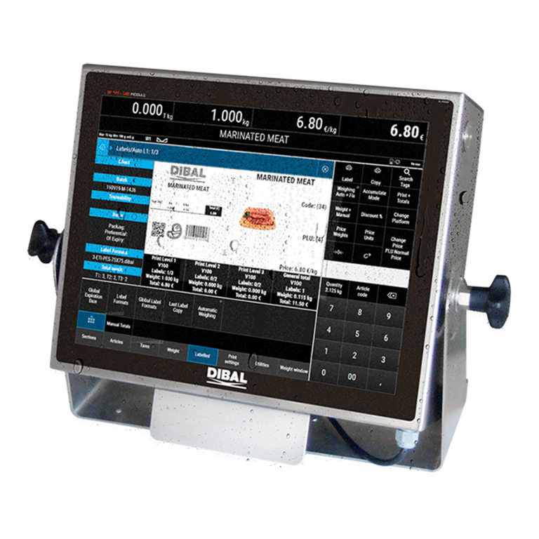 indicador de peso dibal 1